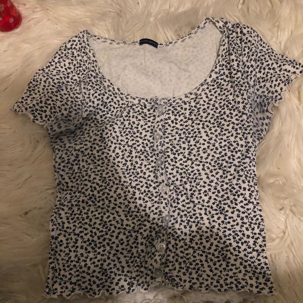 Floral brandy Melville tee